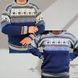 Chompa 100% lana de alpaca, suave y térmica, perfecta para mantener el calor en climas fríos. Ideal para actividades outdoor o uso diario.