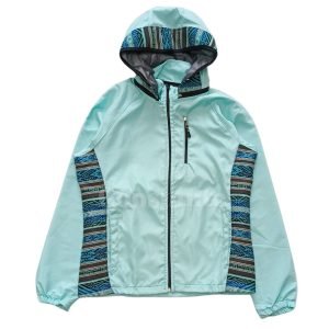 Chompa rompevientos transpirable, ligera y resistente para actividades al aire libre