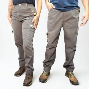 Pantalones de trekking Constante unisex con tela antidesgarre, bolsillos funcionales y detalles tribales
