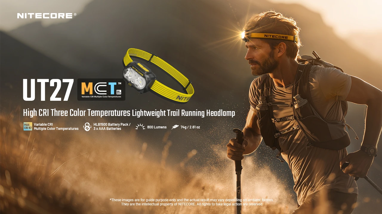Linterna nitecore UT27 - Imagen 12