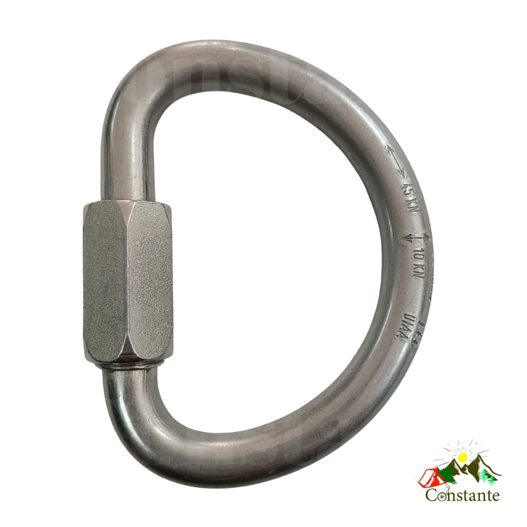 mosquetón acero, mosquetón galvanizado, mosquetón rosca, mosquetón seguridad, mosquetón rescate, mosquetón profesional, mosquetón altura, mosquetón resistente, mosquetón duradero, mosquetón compacto, mosquetón confiable