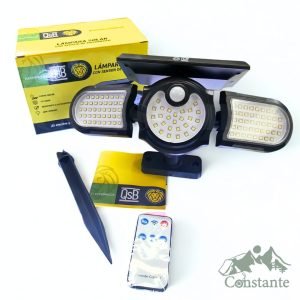 lampara solar con sensor de movimiento