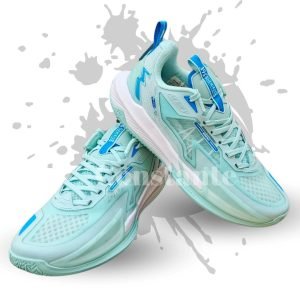 Zapatillas de básquet 361° con tecnología Quickbalance y Energ-X, diseñadas para ofrecer rebote, flexibilidad y durabilidad en cada jugada.