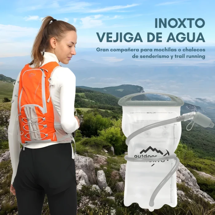Funda de hidratación Outdoor INOXTO de 1.5 litros - Imagen 2