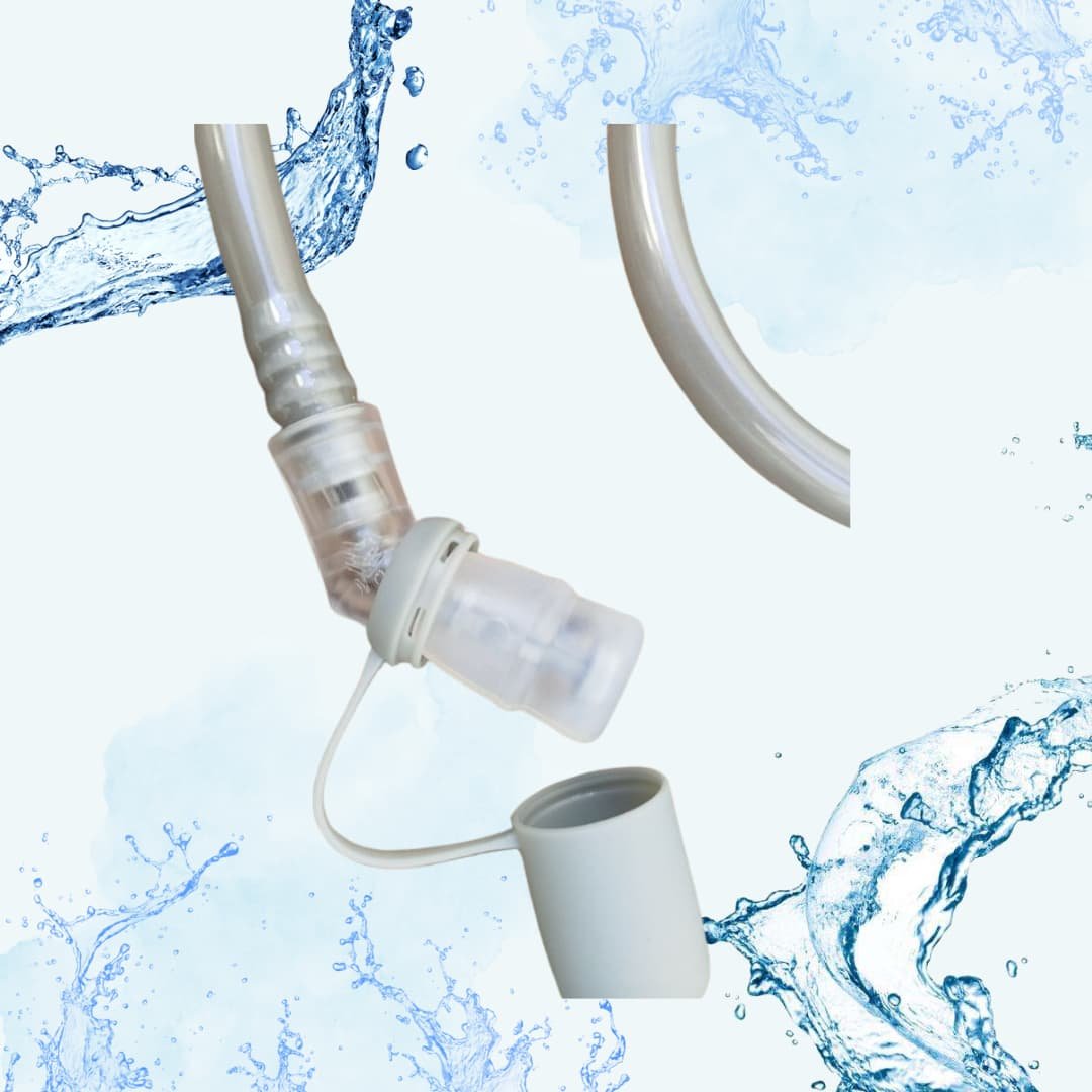 "Bolsa de hidratación INOXTO de 1.5L, ideal para trekking, ciclismo y deportes outdoor, con diseño resistente y seguro."