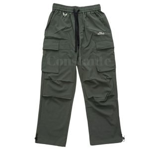 Pantalones Outdoor tipo Cargo con tela stretch, interior fleece y ajustes en las bastas