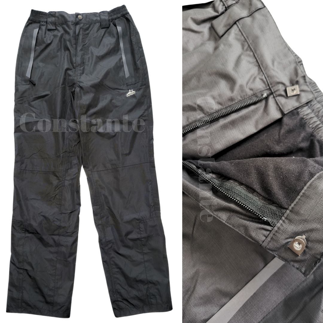 Pantalón impermeable 5000mm con costuras termoselladas, interior térmico y polaina interna para máxima protección en climas extremos