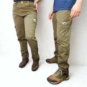 Pantalones de trekking Constante unisex con tela antidesgarre, bolsillos funcionales y detalles tribales