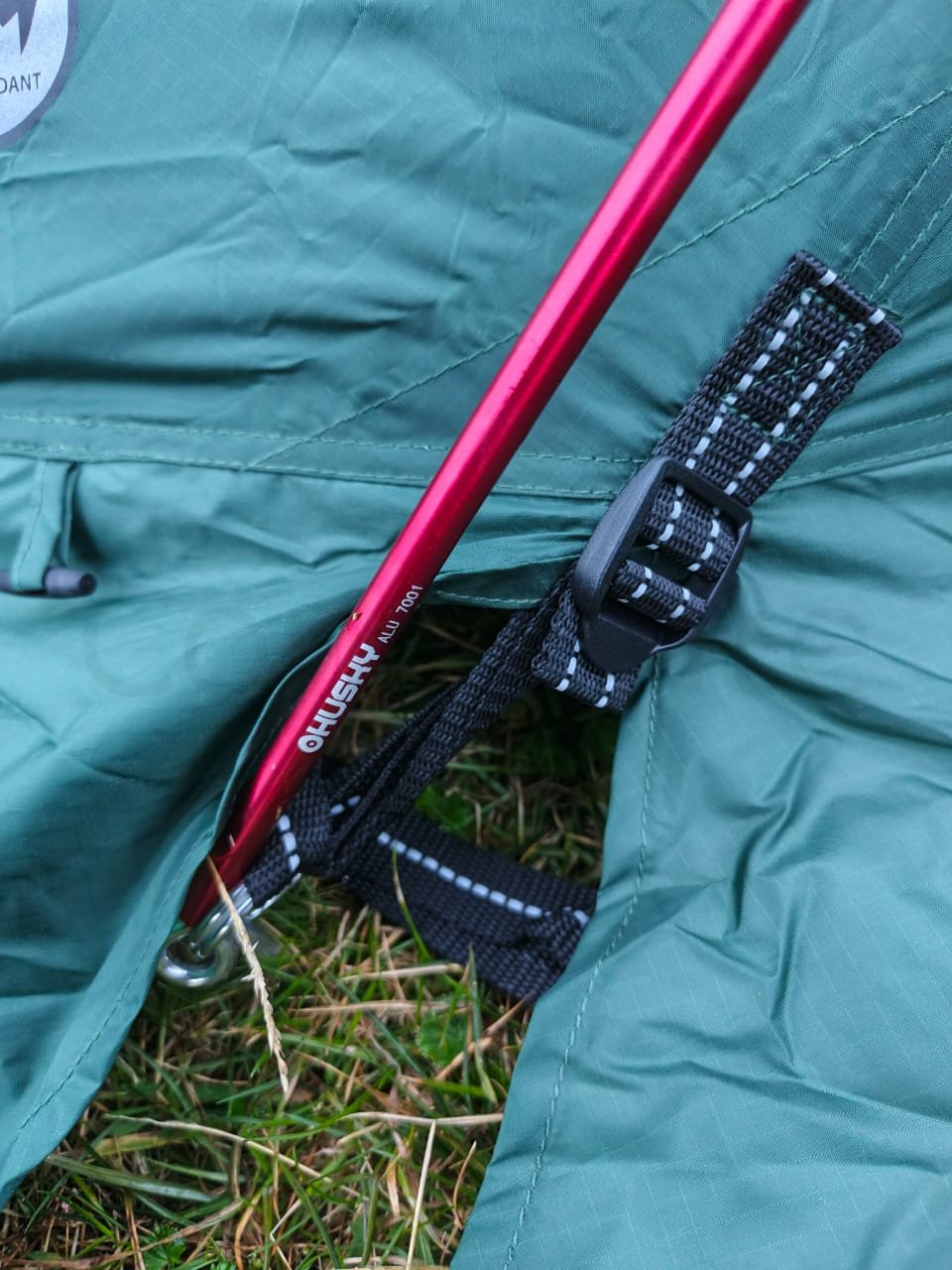 palitroques de aluminio de carpa husky 2 impermeable