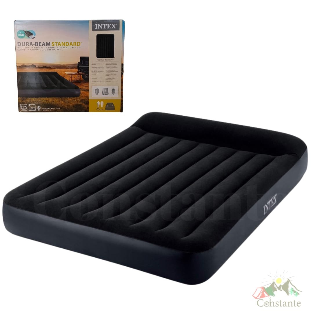 colchón inflable de 2 plazas y media