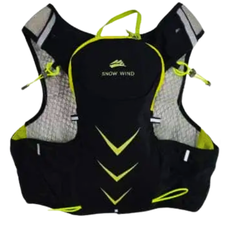 chaleco para running snow wind color verde