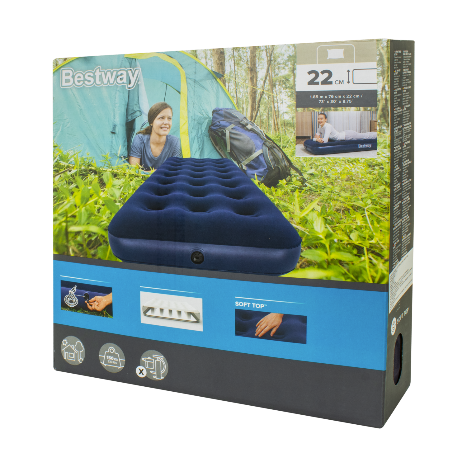 Colchón Inflable Twin BESTWAY - Imagen 2