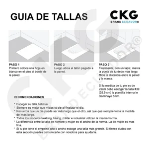 guia para medirse el pie