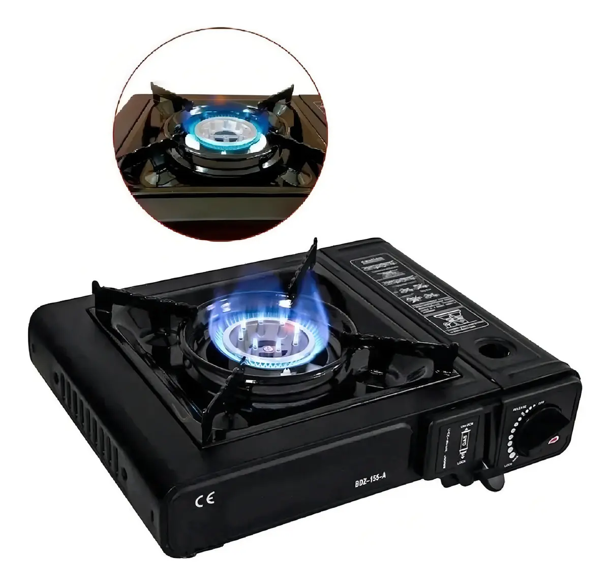 cocina a gas para acampar