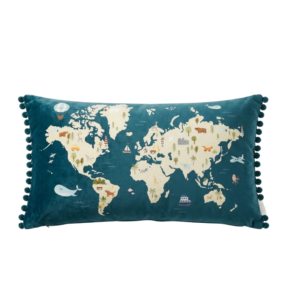 Cojín lumbar Camp mapa