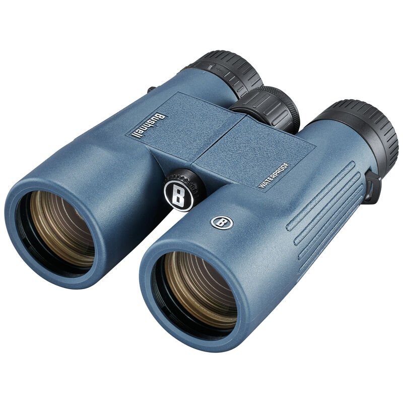 Bino Bushnell 150142R 10×42 H2O Dark Blue Roof - Imagen 3