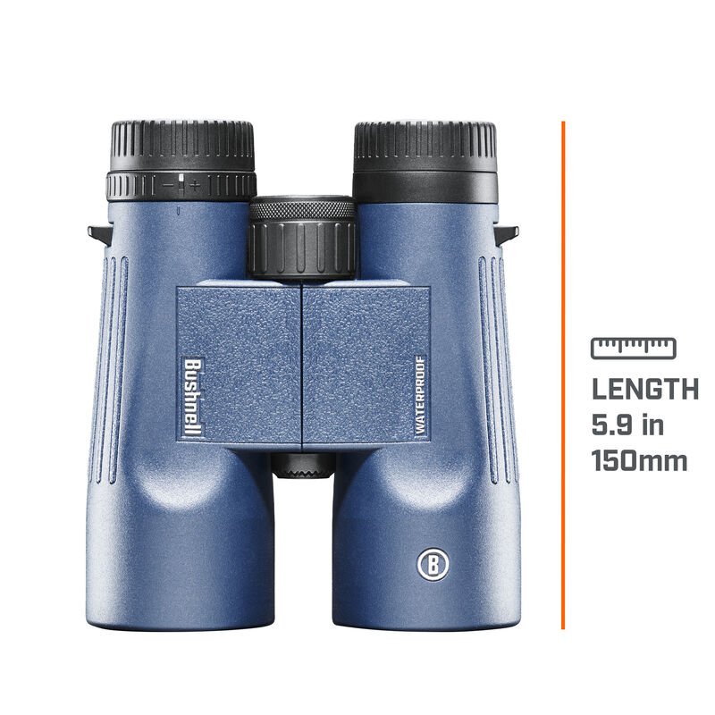 Bino Bushnell 150142R 10×42 H2O Dark Blue Roof - Imagen 4